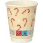 PAPSTAR 20 vienkartiniai gėrimų puodeliai Candy Canes 0,2 ml (89695)