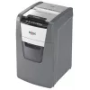 Rexel Optimum AutoFeed+ 130X popieriaus smulkintuvas, kryžminis pjovimas, 55 dB, 22 cm, juodas, sidabrinis