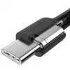 Aukey CB-CD45 USB-C į USB-C kabelis, Quick Charge, 0,9 m, juodas