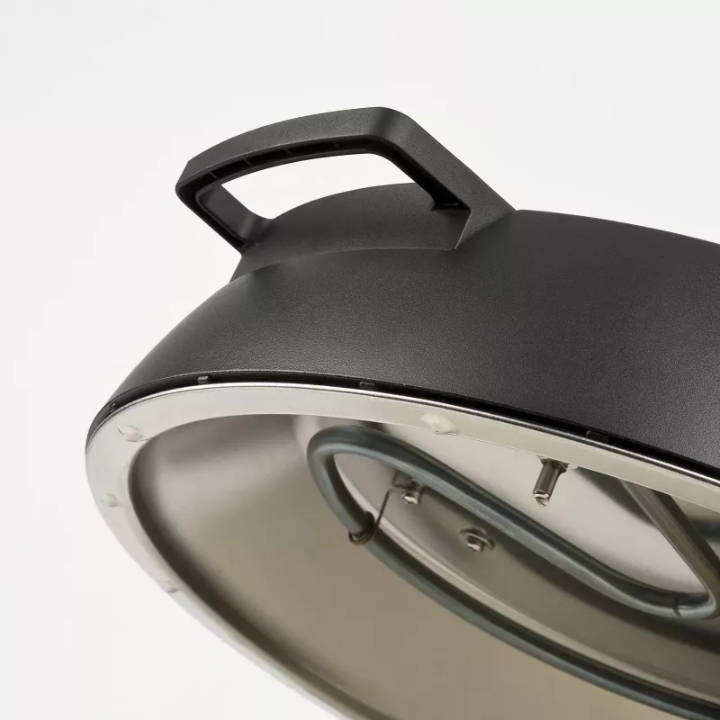 G3FERRARI Pummarola elektrinė picos krosnelė, 1200 W, 28–31 cm, akmeninis kepimo paviršius, juoda/sidabrinė