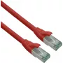 Tinklo kabelis Helos Patch-Kabel 363755 RJ-45 (M) į RJ-45 (M) Cat 6 0,25 m raudonas