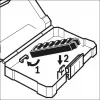 Gręžtų rinkinys Bosch Impact Control HSS 2608577146