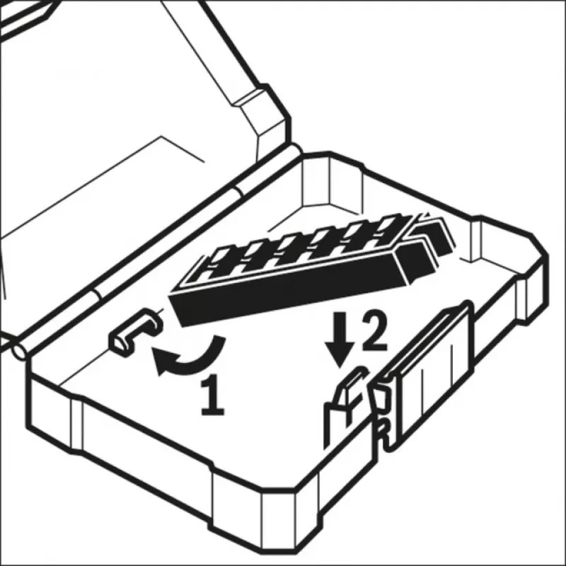 Gręžtų rinkinys Bosch Impact Control HSS 2608577146