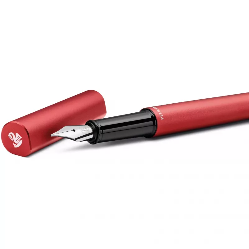 Pelikan Ineo Elements P6 automatinis rašiklis metaliniu korpusu Feuer-Red (823685)