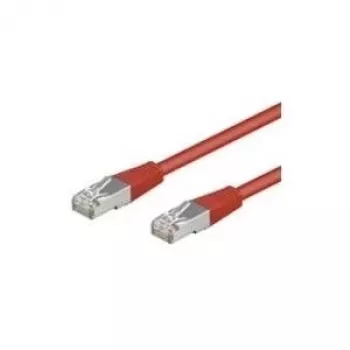 Wentronic Goobay CAT 5e jungiamasis kabelis, SF/UTP, raudonas, 10 m - CCA vario mišinys (68037)