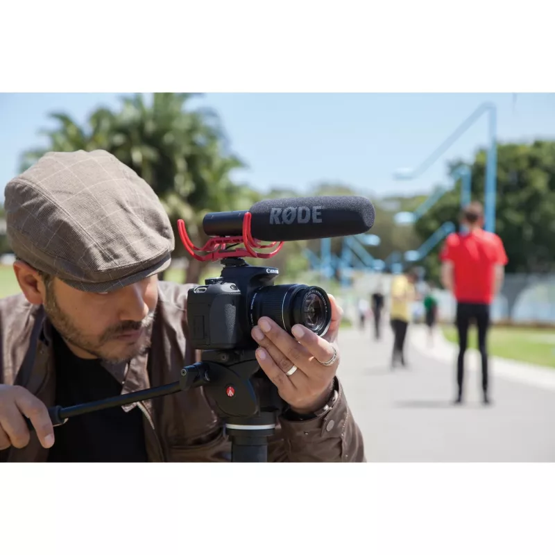 RØDE VideoMic Rycote Black – profesionalus skaitmeninis mikrofonas kameroms