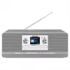 TechniSat DIGITRADIO 372 CD IR internetinis radijo imtuvas su CD, DAB+, FM, antracito ir sidabro spalvos