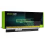 Baterija Green Cell LE46, skirta Lenovo IdeaPad Z710 – Li-Ion 14,8V 2200mAh, 4 elementai, juoda