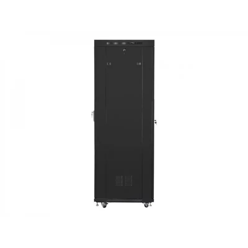 Stovo spinta LANBERG FF01-6842-23BL 42U laisvai pastatoma, 2127,5×600×800 mm, IP20, rakinamas užraktas, ratukai