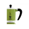Bialetti Rainbow Moka kavinukas juodas, žalias