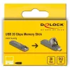 USB atmintinė DeLOCK 54013 512 GB USB Type-C Pilka
