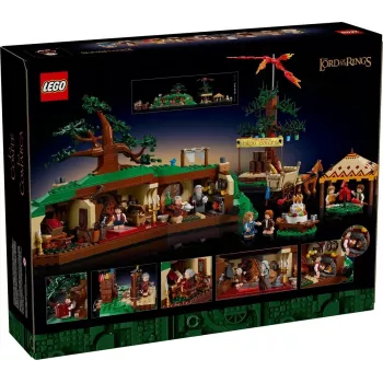 LEGO ICONS 10354 Žiedų valdovas: Hobitų kaimas
