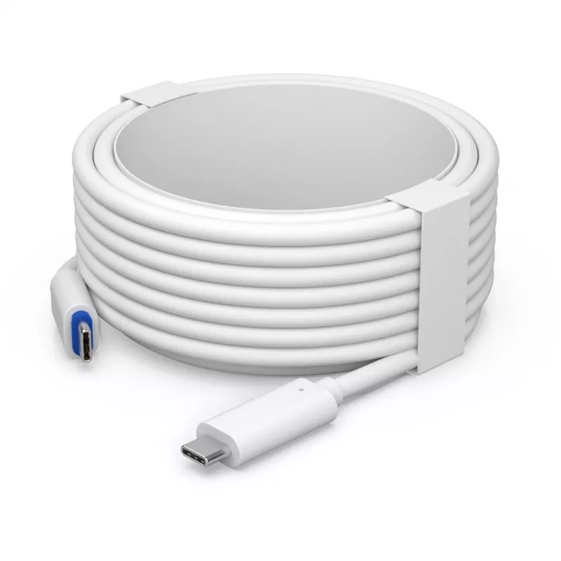UBIQUITI G4 DOORBELL PRO POE į USB-C laidas – 7 metrų USB laidas, jungiantis G4 DOORBELL PRO prie POE šaltinio