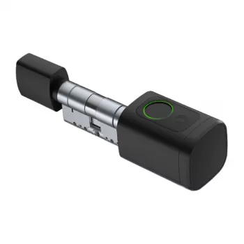 Skaitmeninė spynos cilindro įdėkla Avatto SDL-V1-B80 – 80 mm, juoda, bekontaktė elektroninė cilindro įdėkla
