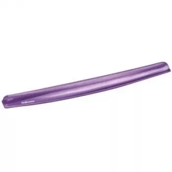 Fellowes Gel Crystal – riešo atrama klaviatūrai – violetinė (91437)