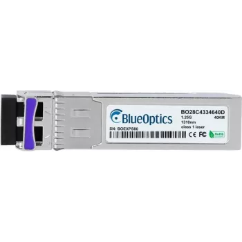 SFP šviesolaidinis siųstuvas-imtuvas BlueOptics 100-04063-BO, 1250 Mbit/s, sidabrinis, MTBF 1 000 000 h
