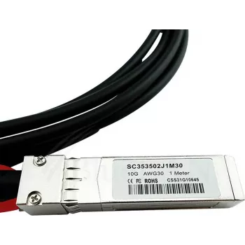 SFP+ kabelis CBO 2053649-4-BL 3 m Vyriškas/Vyriškas 10 Gbit/s