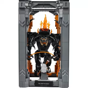 LEGO ICONS 10367 „Žiedų valdovas: Balrogo knygų niša“