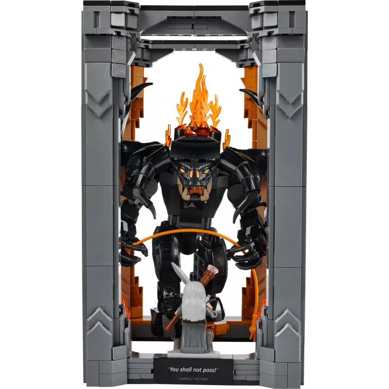 LEGO ICONS 10367 „Žiedų valdovas: Balrogo knygų niša“