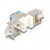 DeLOCK 88113 plokščias RJ-45 keystone modulis mėlynas 10 vnt.