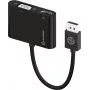 ALOGIC DP-VGHD4K-ADP vaizdo kabelis-adapteris DisplayPort į HDMI + VGA (D-Sub) juodas (DP-VGHD4K-ADP)