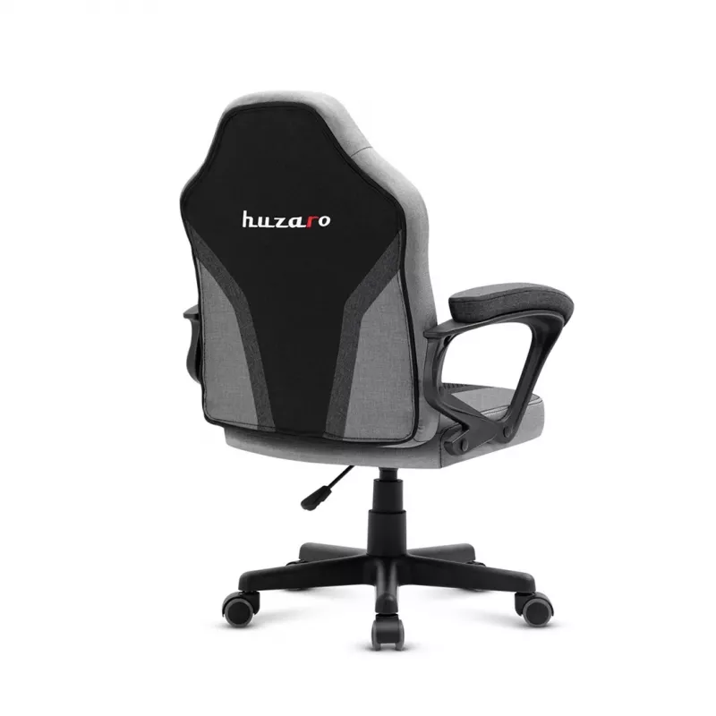 Vaikiška žaidimų kėdė Huzaro HZ-Ranger 1.0 Gray Mesh, pilka ir juoda