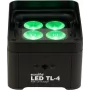 LED užpildomas šviestuvas EUROLITE TL-4 QCL RGB+UV — 4 viename RGB+UV šviesos diodai scenos ir renginių apšvietimui