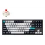 Mechaninė klaviatūra Keychron Q3 MAX su Gateron Jupiter Red jungikliais, Juoda, US išdėstymas
