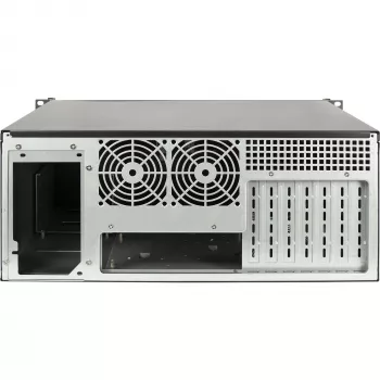 Stovo serverio korpusas Inter-Tech 4U-K-439L juodas