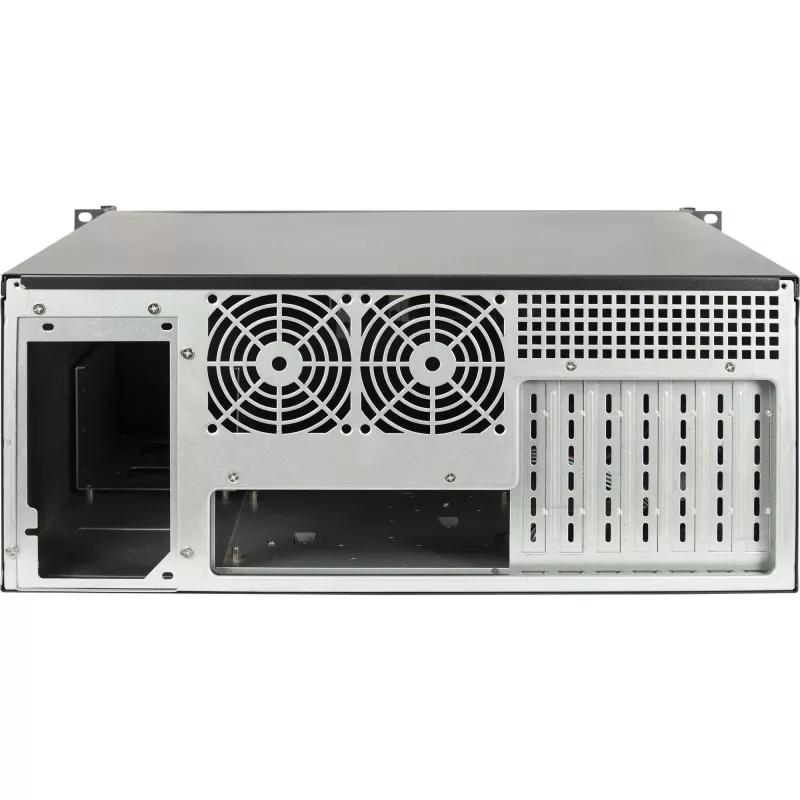 Stovo serverio korpusas Inter-Tech 4U-K-439L juodas