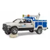 Automobilis Dodge RAM 2500 Service su besisukančia šviesa Gaidys BRUDER 02509