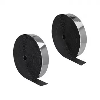 DeLOCK lipnusis kabliukų ir kilpų diržas 25 m x 50 mm juodas