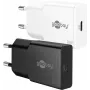 Goobay 75728 – USB-C įkroviklis 20 W 1x USB-C GaN plonas baltas (75728)
