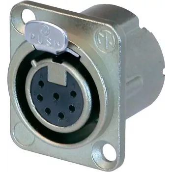 Neutrik NC7FD-LX Sidabrinis jungiamasis aksesuaras