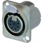 Neutrik NC7FD-LX Sidabrinis jungiamasis aksesuaras