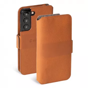 Krusell Folio dėklas Samsung Galaxy S22+ 16,8 cm Ruda