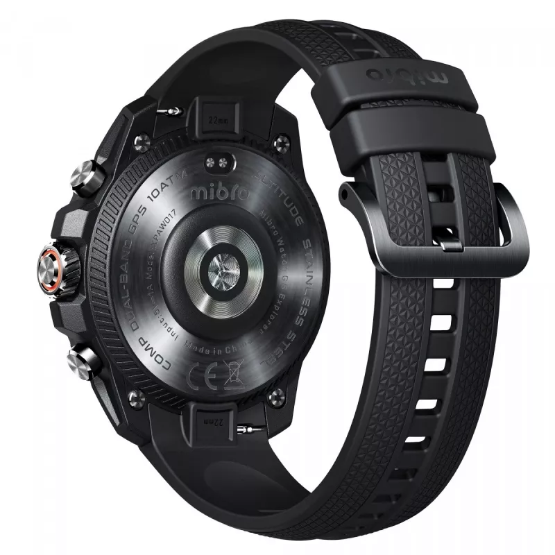Išmanusis laikrodis Mibro GS Explorer Obsidian Black (juodas)