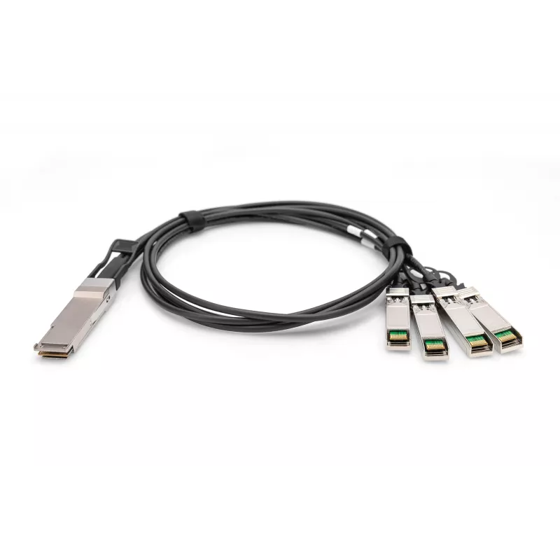Digitus 40G QSFP+ į 4xSFP+ tiesioginis prijungimo kabelis 3m