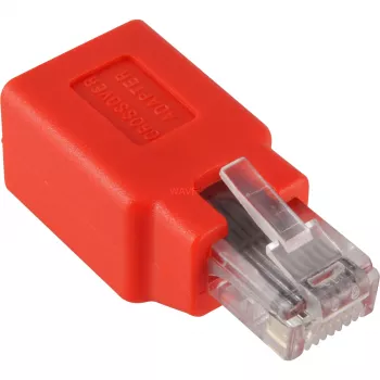 Wentronic Goobay CAT 5e RJ45 jungtis/sujungimas, kryžminis – iki 100 MHz tinklams (68912)