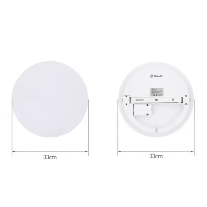 Tellur WiFi LED 24W Round lubinis šviestuvas