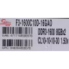 G.SKill ARES 16 GB rinkinys DDR3 PC3-12800 CL10 (F3-1600C10D-16GAO)