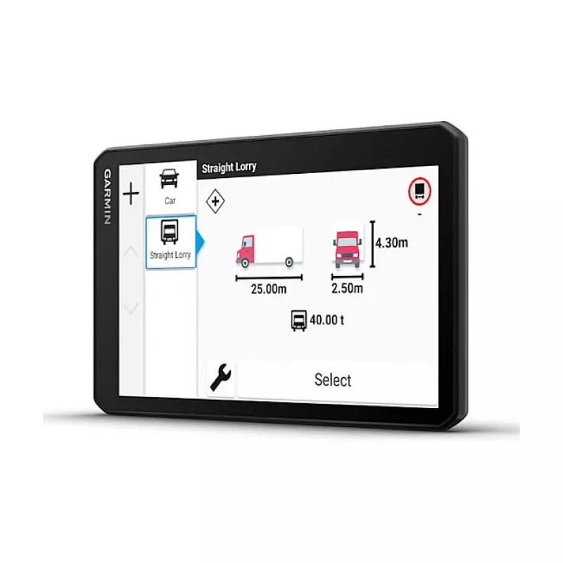 Navigatorius Garmin dēzl LGV720 6,95 colio TFT lietimui jautrus ekranas 32GB juodas