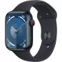 APPLE Watch Series 9 GPS + Cellular 45mm Midnight Aliuminio korpusas su Midnight Sport juostele - M/L (MRMD3QF/A)