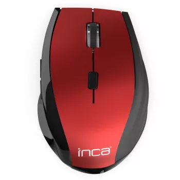 Cian Technology GmbH INCA Mouse IWM-500GLK belaidė lazerinė pelė su Nano-USB imtuvu, 1600 DPI, raudona