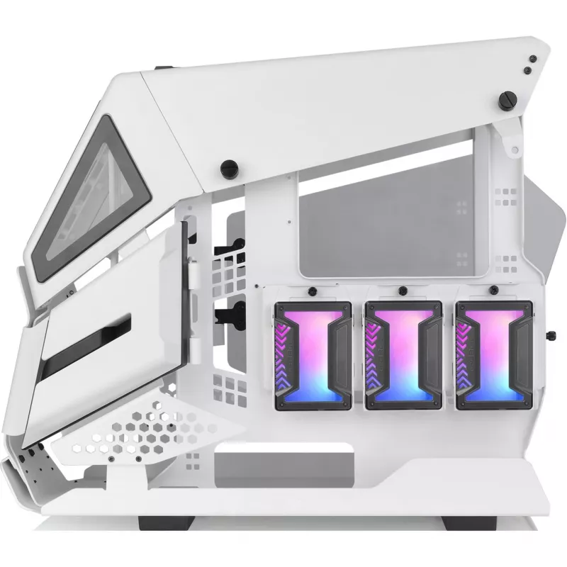 PC korpusas Thermaltake AH T200 Snow Micro Tower baltas