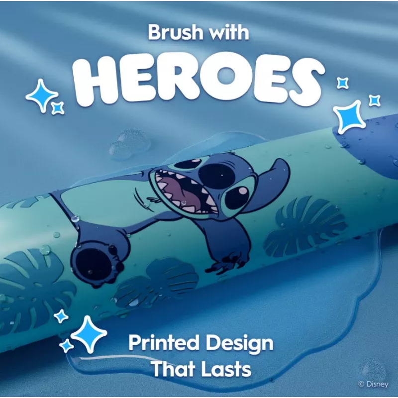 Oral-B iO Kids Disney Stitch elektrinis dantų šepetėlis su kelioniniu dėklu, 6+ metams, įkraunamas, 1 antgalis, 3 režimai