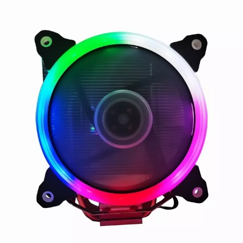 Oro aušintuvas Gembird CPU-HURACAN-ARGB-X130 12 cm Juoda Balta