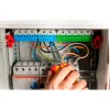Plokščios apvalios nosies replės Wiha 27422 – profesionalus izoliuotas elektros įrankis