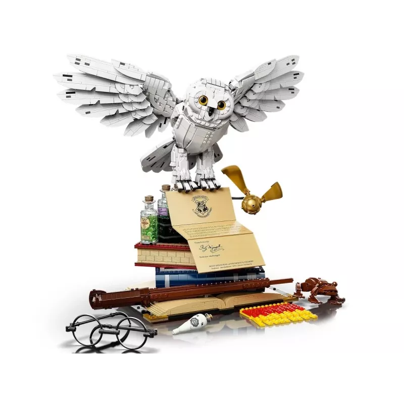 LEGO Hogwarts Icons Kolekcinis leidinys 76391 – 3010 dalių, 3 minifigūrėlės, 18+
