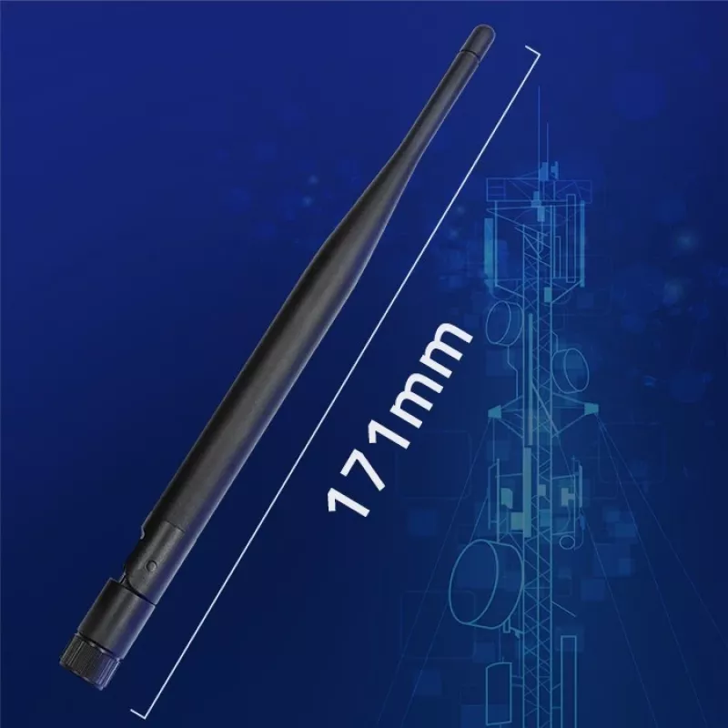 Vidinė Wi-Fi antena QOLTEC 57046, dviejų juostų 2,4–2,5 GHz ir 5,1–5,8 GHz, 5 dBi, 50 Ω